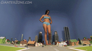 Becky is terrorizing a small town and after eating and stomping on some people she decides to crush all the houses. She crushes more then 50 houses that were specialy made to be crushed like never before. Lots of amazing shots both POV and FX shots. We included requested booty and boob crush shots as well some more vore and handheld shots. lots of hot Giantess scenes. 
