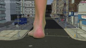 It's a new world order, giantesses are everywhere and this one of the cities is in Danielle's territory. She travels around from city to city, as she pleases, and has the little people do her bidding. She loves the power she holds over all the little people and she dose pretty much whatever she pleases with them. She dose have her own seance of fairness though and groups that are humble and well behaved will be shown favor. In this video she has the governor bring all the convicts from jail to building and she plays a Game with them,  Most of them die but the survivor gets a pardon.  
