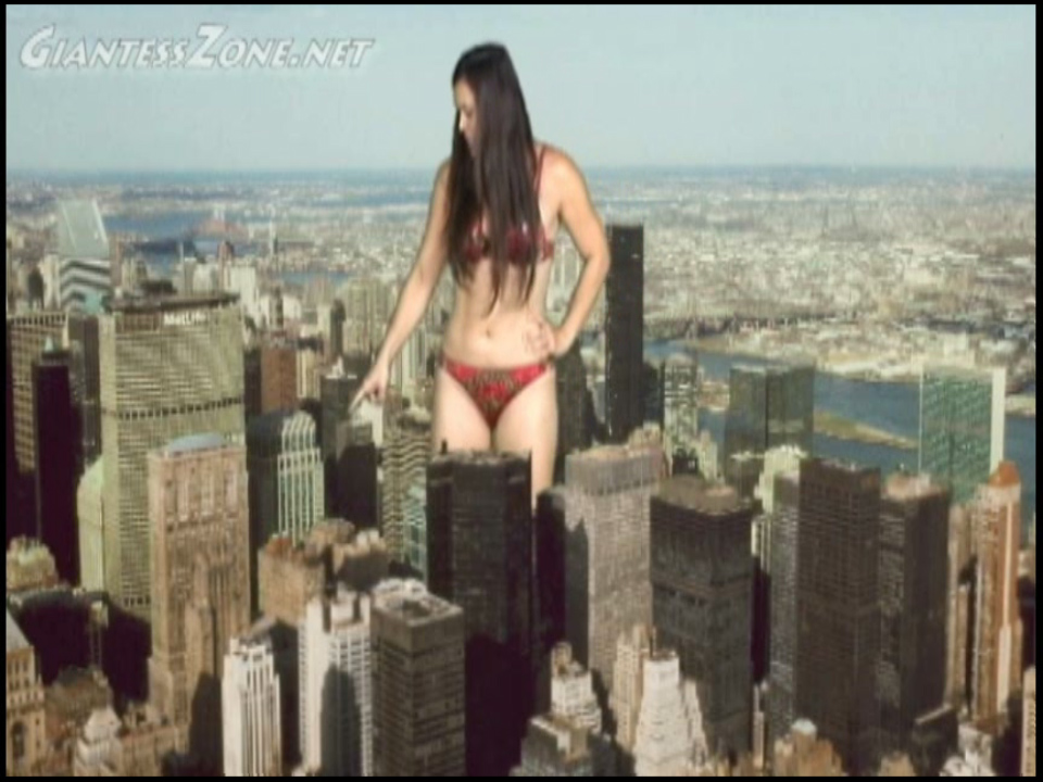 <p>Tomiko is a giantess and she lets these little people know it. This is a simple giantess FX clip but we did add the Booms and shakes so it is very effective.</p>