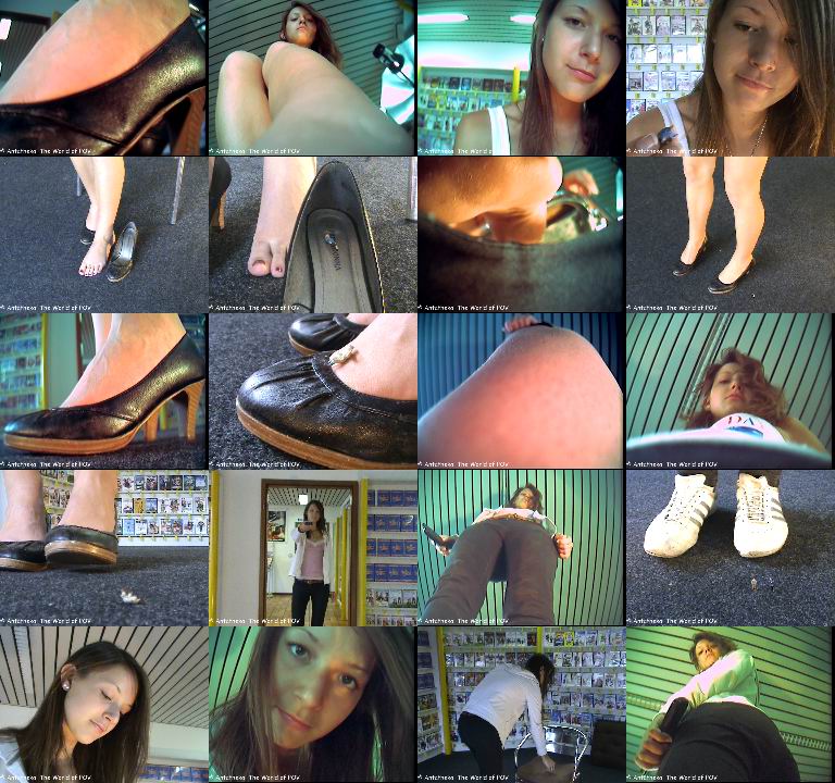 A new collection with Roni and some shrunken people.<BR>
With three great movies, including some pov crush, accidentally crush, butt crush, inshoe-crush (out-of-shoe pov) and a very cute girl - Enjoy! 
