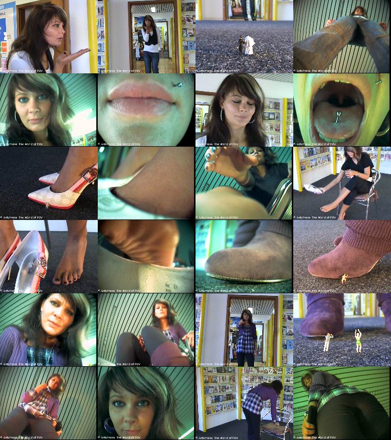 The first collection with Jeannie and some shrunken people. Four great movies with a cute girl and many different endings: <BR>
