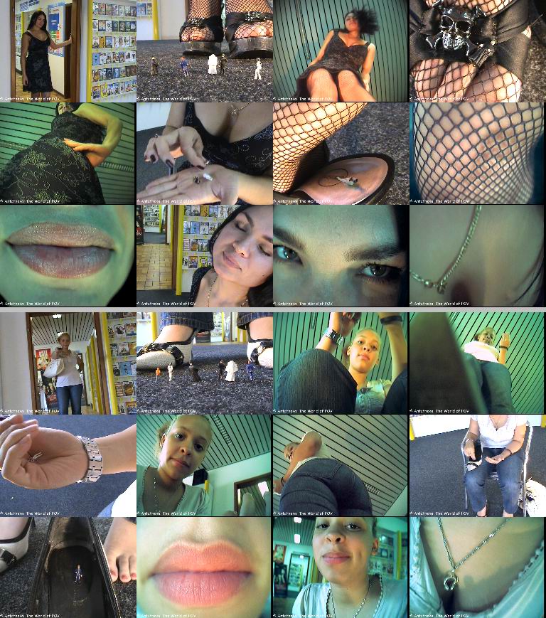 Two versions of the same movie, staring Coco and Tanita.<BR>
They shrunk the wedding parties from there ex-boyfriends, now having fun with all the guests<BR>
Including: pov crush, inshoe-crush (out-of-shoe pov), butt crush pov, vore pov and also some gentle endings - Enjoy!
