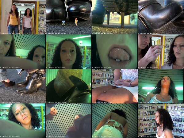 Jessy and her sister Binjiee in their second collection with some shrunken people. Two great movies with some cool pov crush, butt crush and pov vore scenes - Enjoy!<BR>
