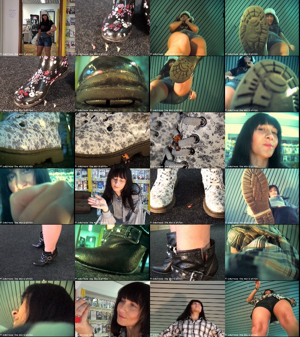 The first collection with Olja and some shrunken people. Three new movies with many great pov crush scenes and some cool boots - Enjoy!<BR>
