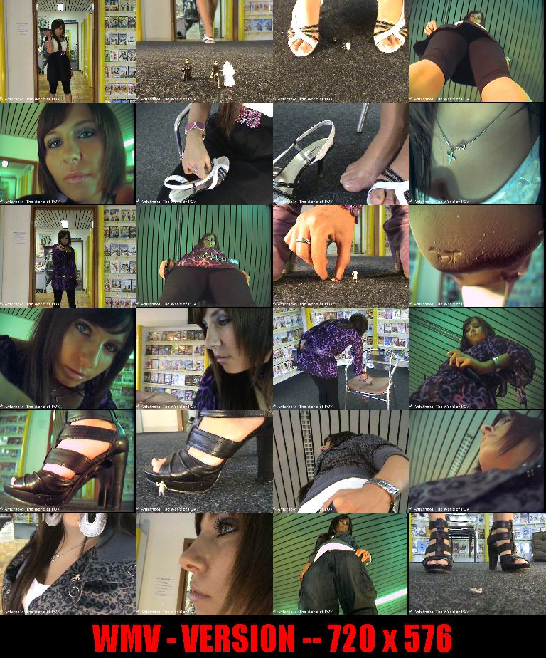 Three great movies with Cocomia and some shrunken people. Including: pov crush, butt crush, body climbing, accidentally crush, hand crush, inshoe-crush (out-of-shoe-pov),a gentle ending and a very cute girl - Enjoy!
