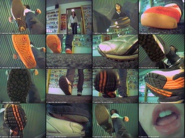 The next collection with Kat from her second sneaker shooting. 15 great new pov-clips, including one boot clip, a short vore pov and the rest with sneakers - Enjoy!
