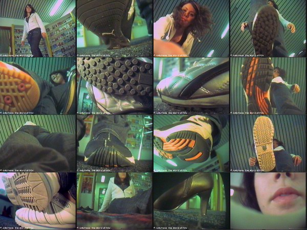 The next collection with Kat from her second sneaker shooting. 15 great new pov-clips, including one boot clip, a short "on chips" vore pov and the rest with her sneakers - Enjoy!
