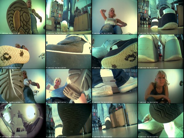 The first collection from a new shooting with Kim, this time 13 great new POV clips with her mighty buffalo shoes -Enjoy!
