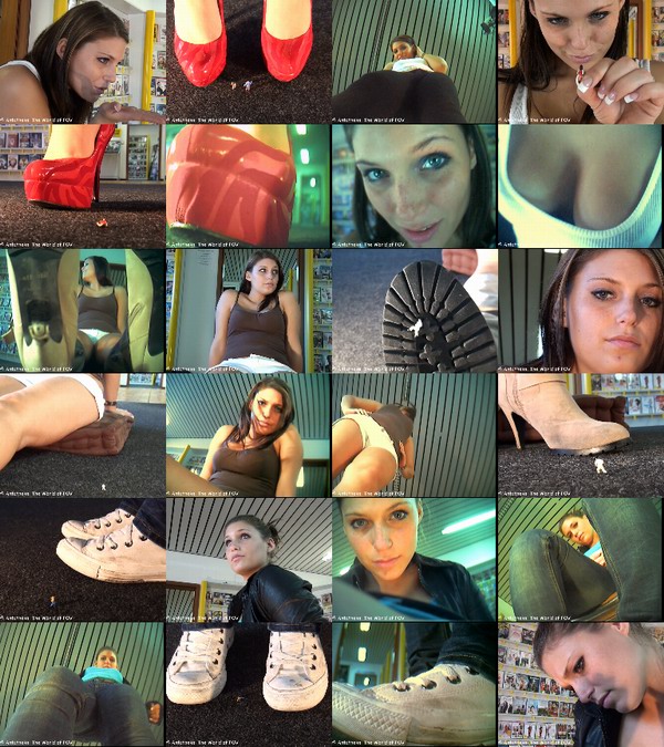 The first collection with our cute Sina and some shrunken people. Three great movies with some crush, accidentally crush, hand crush and a gentle ending - Enjoy!
