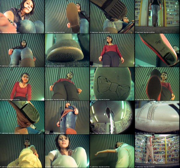 A new model in the World of POV: Ana! Her first collection contains 17 great new POV-crush clips, including boots, flats, sneakers - and a very cute girl - Enjoy!
