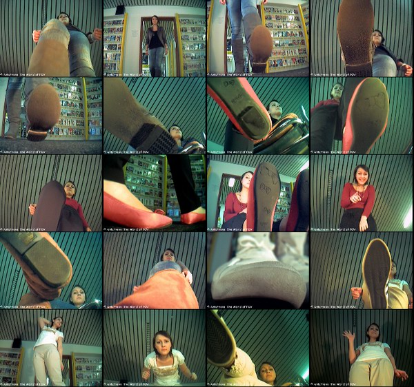 Number three with Ana! The next collection with 18 great new POV-crush clips, including boots, flats, sneakers - and a very cute girl - Enjoy!
