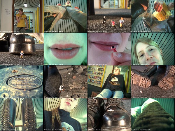 Two new movies with Desmodontinae! First she shrinks a family, having fun with them (crush, vore and gentle ending). Then a bugmen tries to climb her army boots - a bad idea... - Enjoy!
