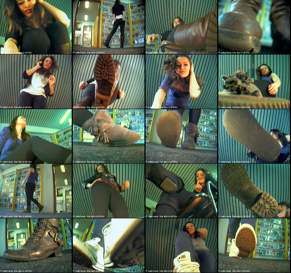 The next collection with Vanessa! It contains 18 great new pov clips, with many boots, some sneakers and a very cool girl - Enjoy!
