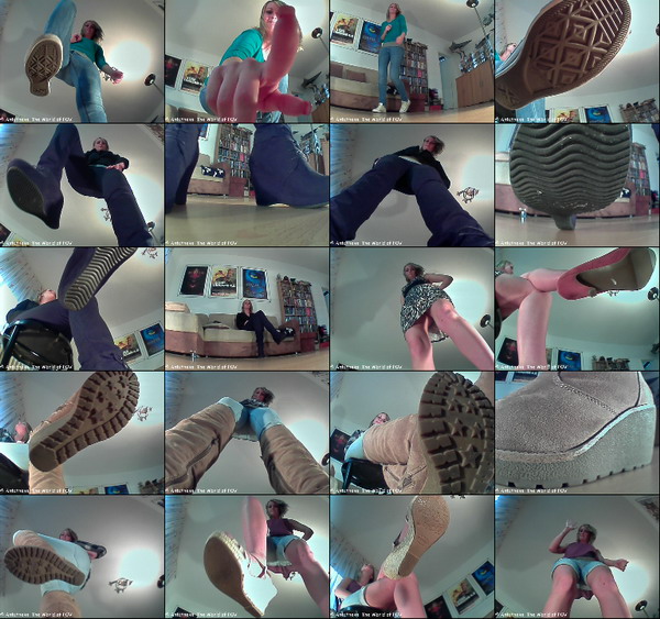 A great new Model in the World of POV: Alice! Her first collection contains 18 new pov clips, with different shoes and outfits - and a very cool girl - Enjoy!
