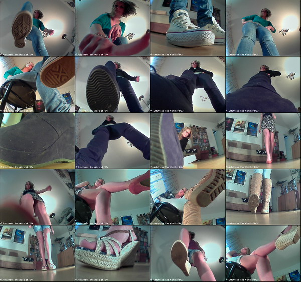 A great new collection with our new model Alice! It contains 17 new pov clips, with different shoes and outfits - and a very cool girl - Enjoy!
