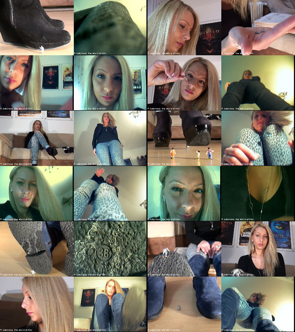 The first collection with Jane and some shrunken people. Three great movies with great boots, many crush scenes, a gentle ending and a gorgeous girl - Enjoy!
