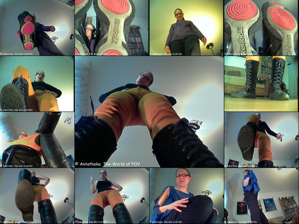 Another great new pov collection with Nadine. It contains 12 new pov clips with nice outfits, boots, sneakers and a cool acting girl - Enjoy!
