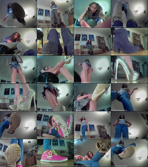 A great new model in the World of POV: Marie-Claire! Her first collection contains 17 new pov-clips with cool outfits and a gorgeous girl - Enjoy!
