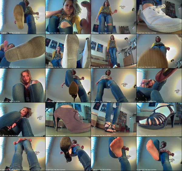 Annie - the new and very tall Model - with her second pov collection! It contains 18 great pov crush clips with cool outfits, nice shoes and also some nylon crushing - Enjoy!
