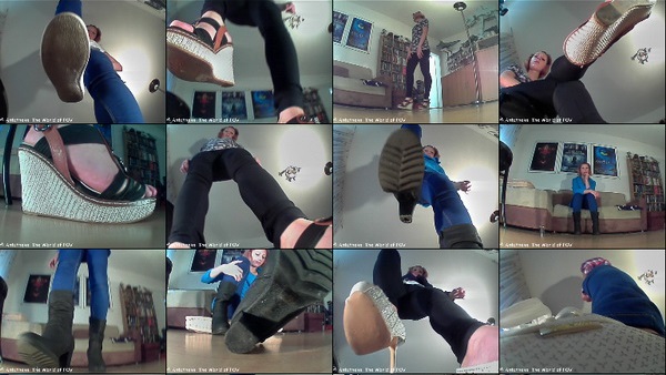 The second collection with Kristina! It contains 14 great new POV-Crush-Clips with nice outfits, shoes, some barefoot action and a very cute girl - Enjoy!
