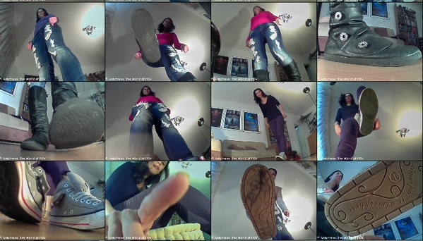 The first Solo-Collection with Nalida! 14 great new pov crush clips with many shoes, including a short butt crush clip and a cute girl - Enjoy!
