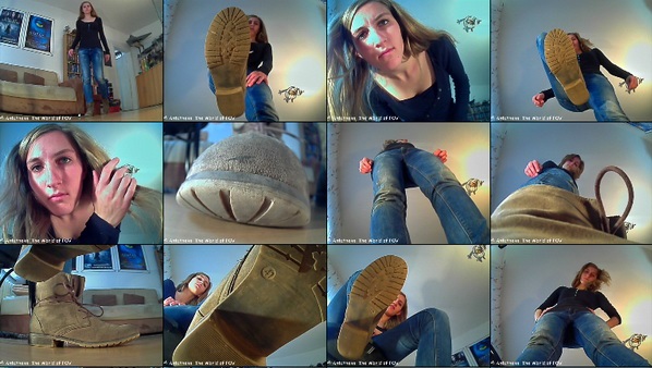 The forth collection with our great new and tall model Bianca. This collection contains 14 pov-crush clips with some hot outfits, heels and sneakers, flip flops, great close-ups and a cute girl - Enjoy
