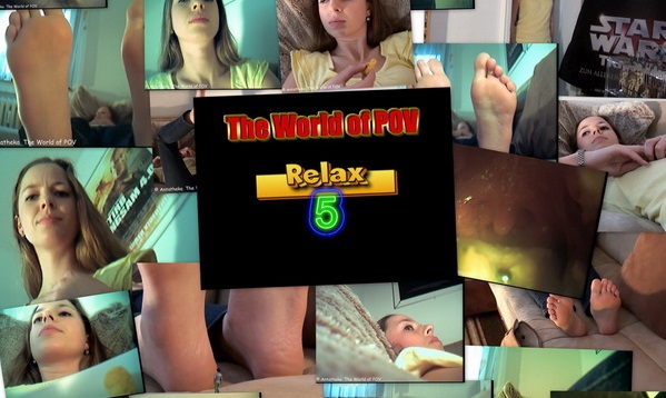 The fifth part from the "Relax" movies, now with our cute Chrissy. Some people find themself shrunken in her living room. Now they try to get her attention....This movie includes: crush and accidentally crush, swallowing, chewed with peanut flips, butt-crush and hand-crush, In-Shoe-Crush (Out-of-Boots-POV), body-climbing and many many barefoot scenes and closeups - Enjoy!
