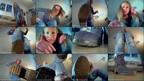 A new model in the World of POV: Joanna! Her first collection contains 13 pov-crush-clips with a very cute girl and her boots - Enjoy!
