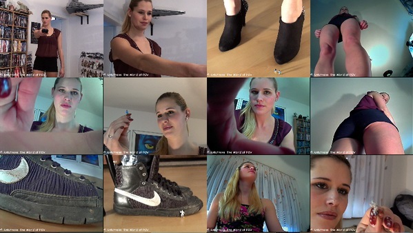 The first collection with our tall model Bianca and some shrunken people! A little man climbs up to her knee, but he gets caught and punished. Then she shrinks her ex boyfriend and his new girl to have some revenge. Many close ups, great pov views, crush, butt crush and a beautiful tall girl - Enjoy!
